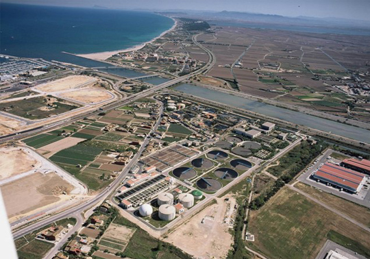 Aguas residuales de la EDAR-Pinedo para uso agrícola