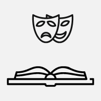 Theatre and literature icon