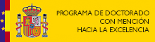 Programa de Doctorado con mención a la excelencia.