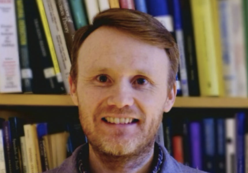 Daniel Gregory, Ramón y Cajal researcher at the Department of Philosophy at the UV.