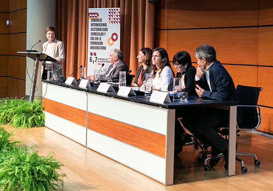 Un moment de la inauguració del congrés.