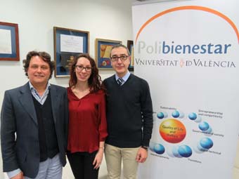 Jorge Garcés, Carla Vidal, Francisco Ródenas.