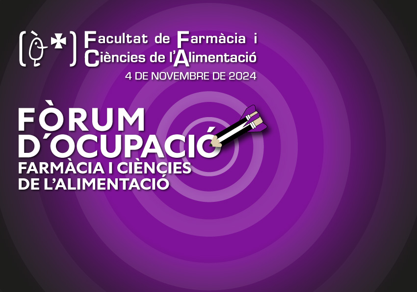El Fòrum de la Facultat de Farmàcia i Ciències de l'Alimentació celebrat l'any passat.