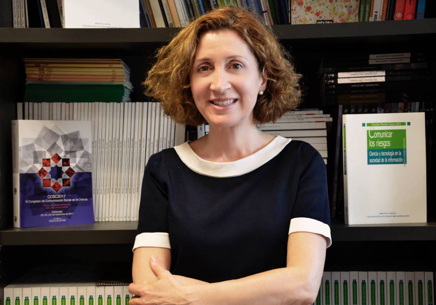 La catedràtica de Periodisme de la Universitat de València Carolina Moreno.
