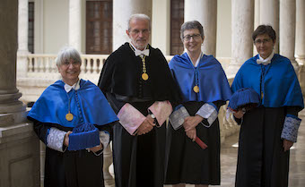 Olga Gil, Esteban Morcillo, María Jesús Esteban, Rosa Donat.