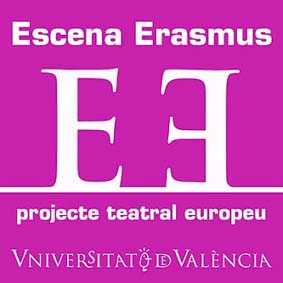 Logo del Projecte Teatrel Europeu Escena Erasmus.