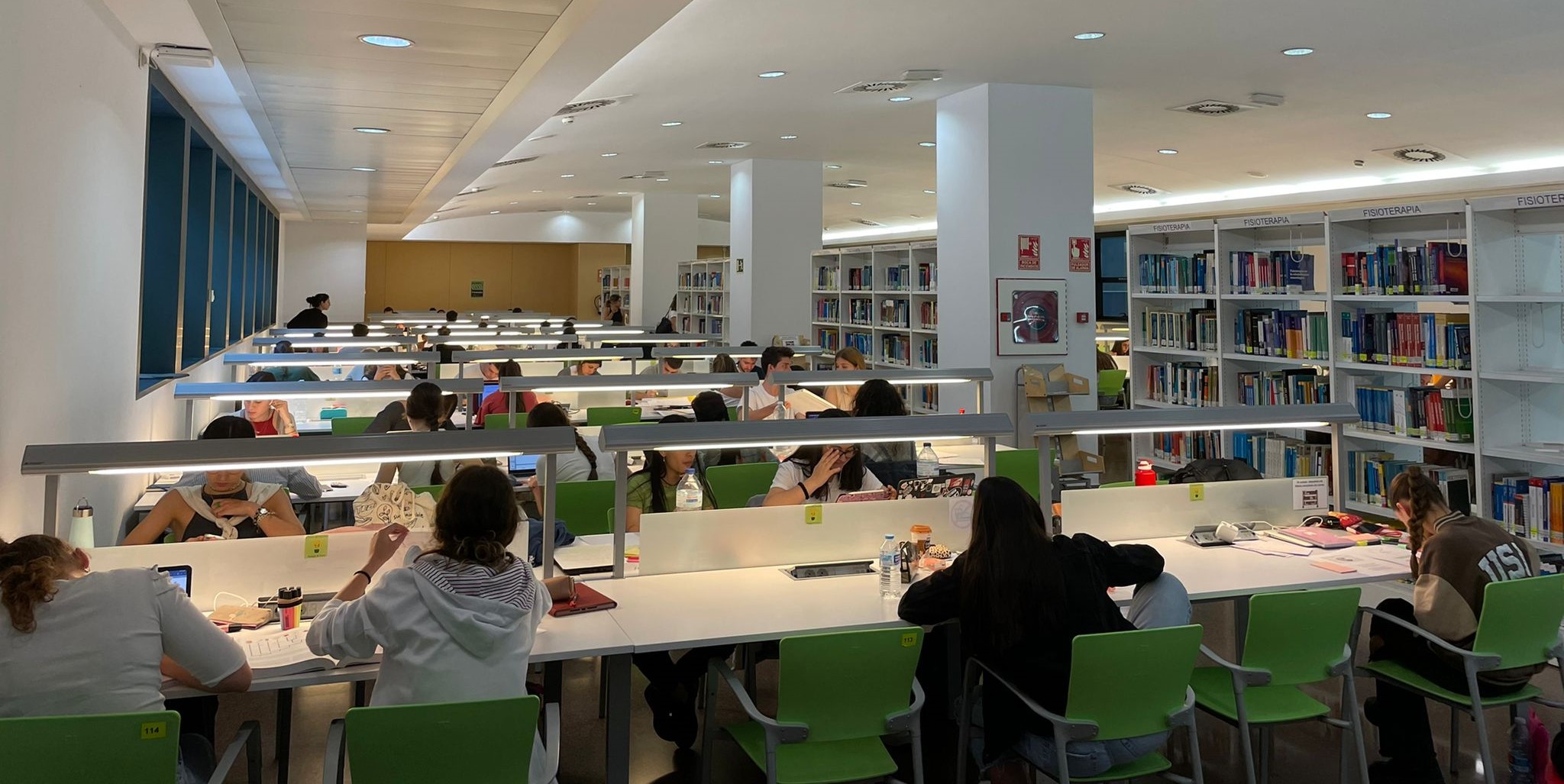 Sala de estudio de la planta 0