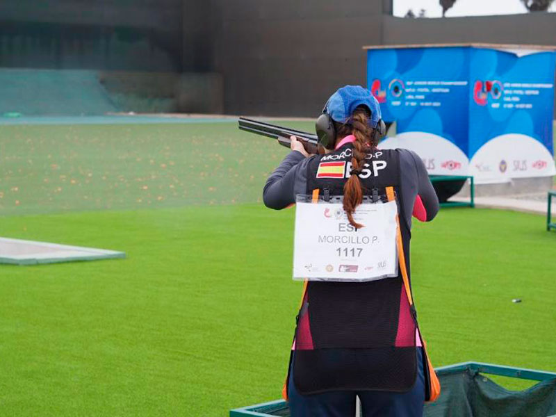 UV student Paula Morcillo, bronze in the Olympic Shooting World Championship