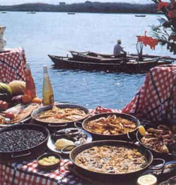 The Valencian paella