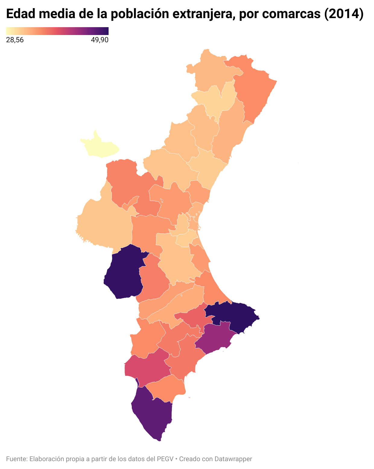 Dimensió soci-demogràfica de la migració al País Valencià i Provincies 2014 - imatge 0