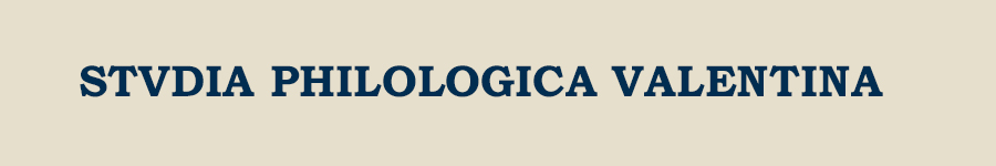 Departament de Filologia Clàssica Departament de Filologia Clàssica