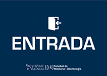Cartell Entrada Fons Blau Medicina