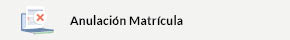 Anulación Matrícula
