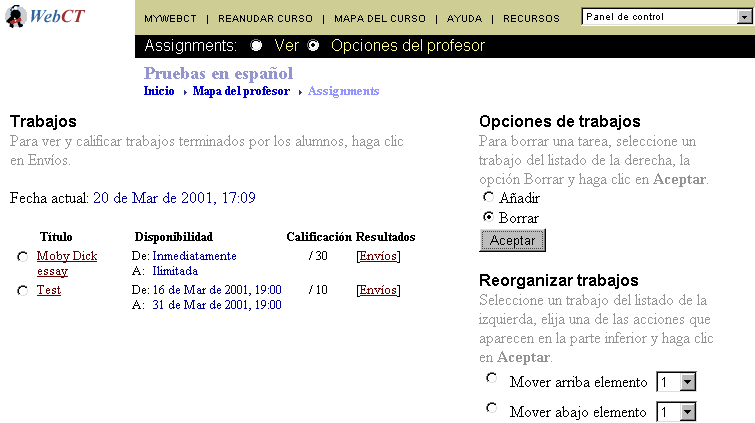 Trabajos