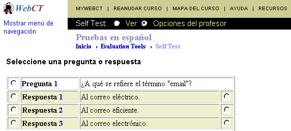 Autoevaluación