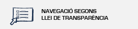 Navegació segons Llei de Transparència