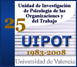 25 Aniversario de la Unidad de Investigación de Psicología de las Organizaciones y del Trabajo UIPOT