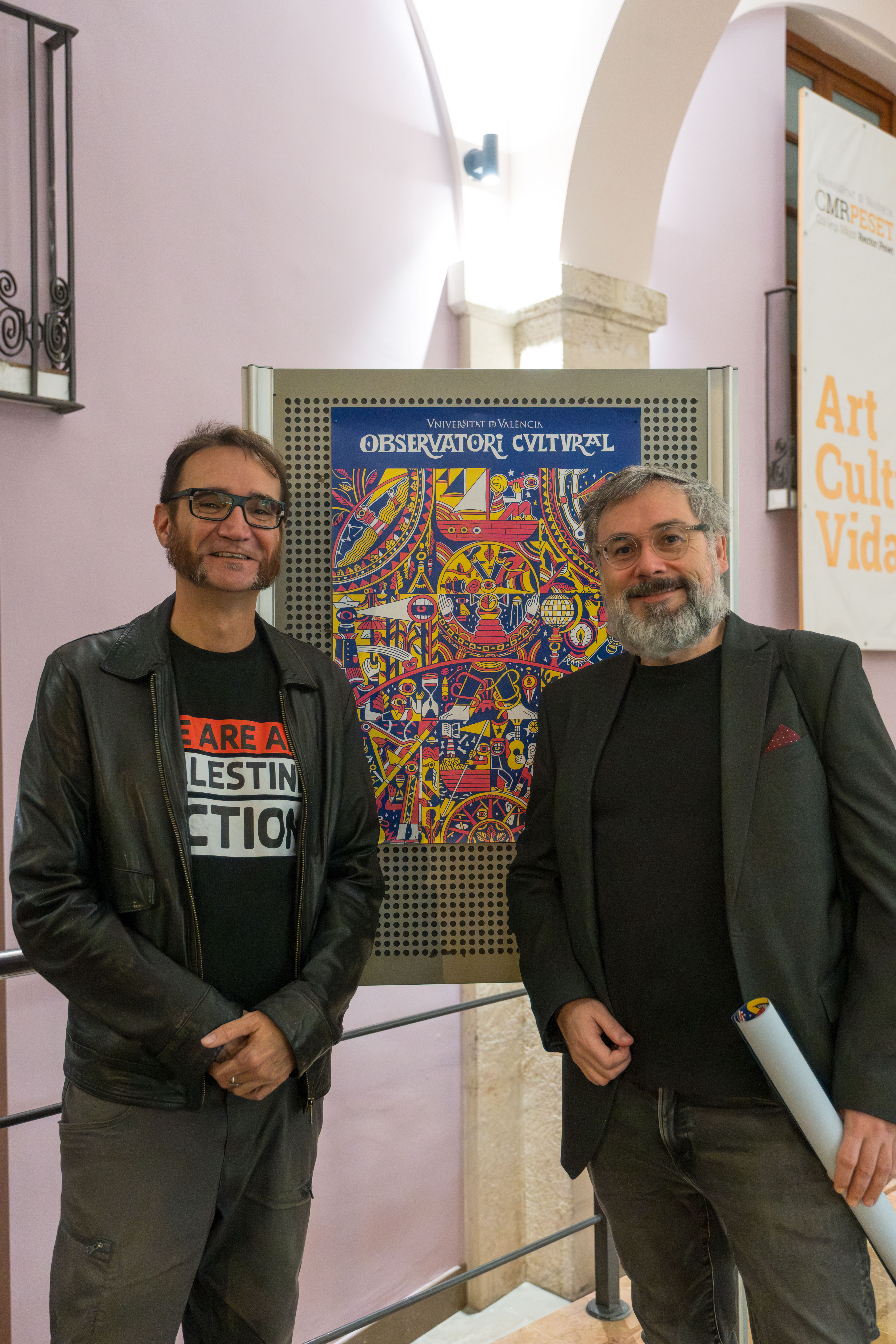 Raúl Abeledo Sanchis y Jaron Rowan