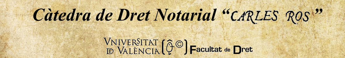 Càtedra de Dret Notarial 