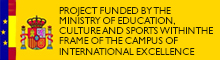 Project funded by the Ministry of Education, Culture and Sports within the frame of the Campus of International Excellence