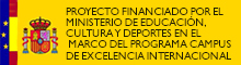 Proyecto financiado por el Ministerio de Educación, Cultura y Deportes en el marco del programa Campus de Excelencia Internacional