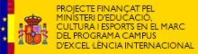 Projecte finançat pel Ministeri d'Educació, Cultura i Esports en el marc del programa Campus d'Excel·lència Internacional