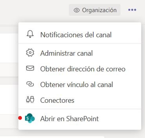 Obrim grup en SharePoint