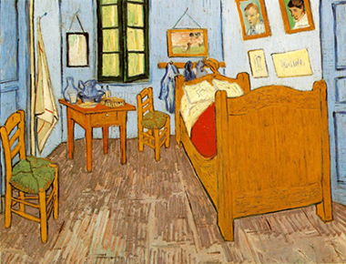 Obra: Bedroom in Arles (Vicent van Gogh)