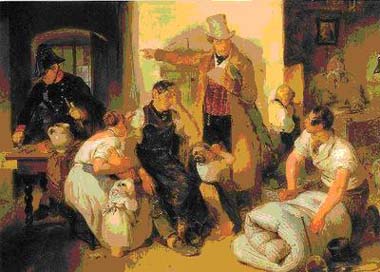 Obra: El embargo (Peter Fendi)