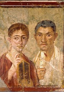 Retrato de Terencio Neo y su esposa