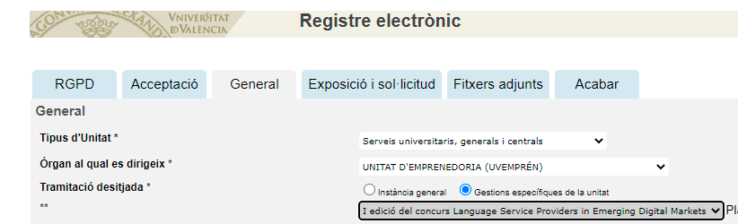 Imatge Seu electrònica