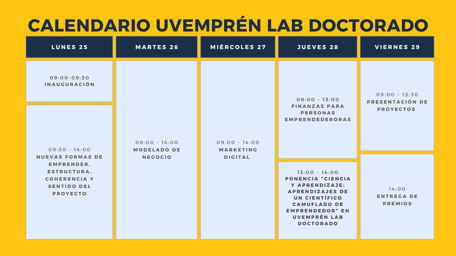 calendario formativ0