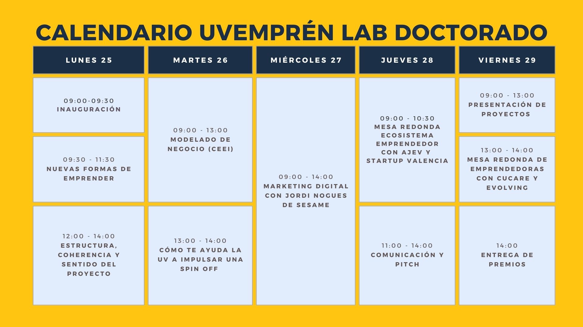 calendario formativ0