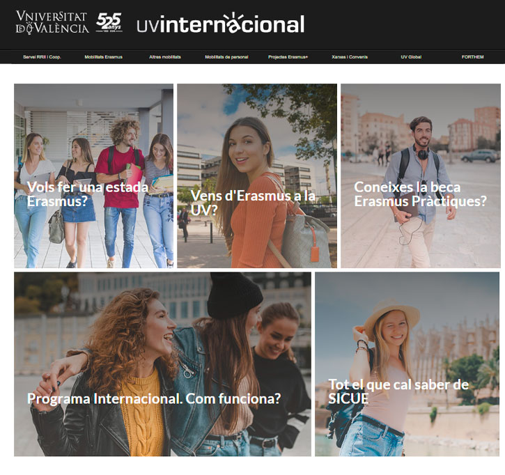 Web UVinternacional