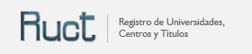 This opens a new window Registro de Universidades, Centros y Títulos