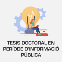 Tesis doctorals en període d'informació pública