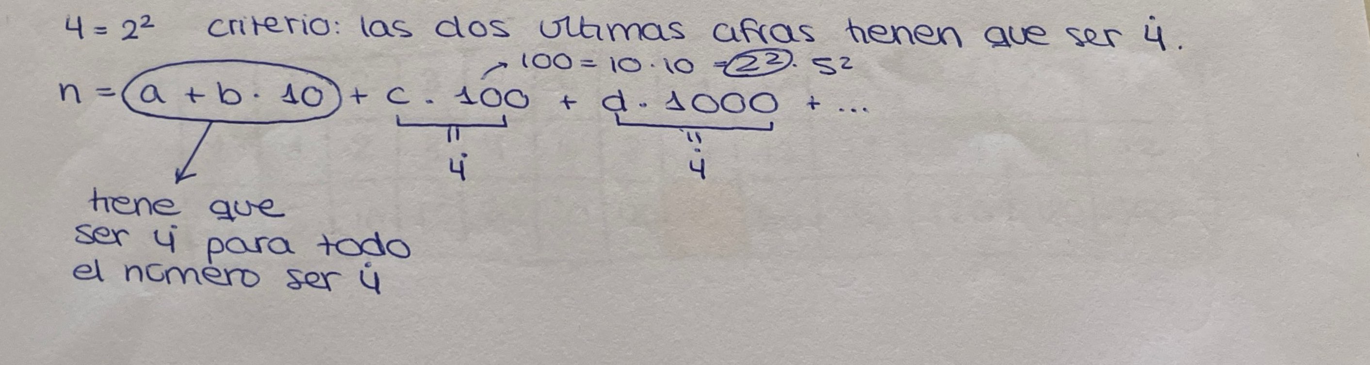 CRITERIO DEL 4
