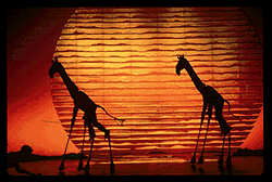 A scene from The Lion King