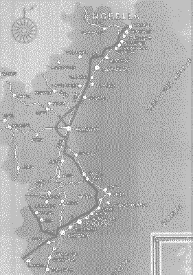 MAPA DE ACCESO A MORELLA