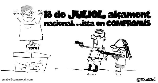 18 juliol, Alçament nacional...ista en Compromís