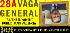 28 A- Vaga General a l'ensenyament pblic del Pas Valenci